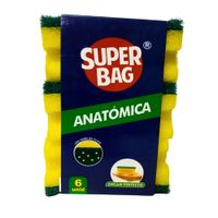 Esponja SUPERBAG Anatómica x6un