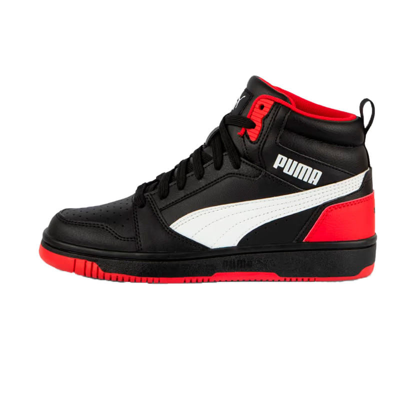 Zapatillas Para Niños Junior Puma Rebound V6 Mid 393831 36 Multicolor