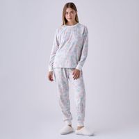 Pijama Mujer Print Plush Hypnotic