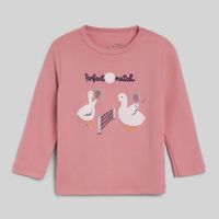 Polo Manga Larga Para Bebe Niña Gam Baby Circus