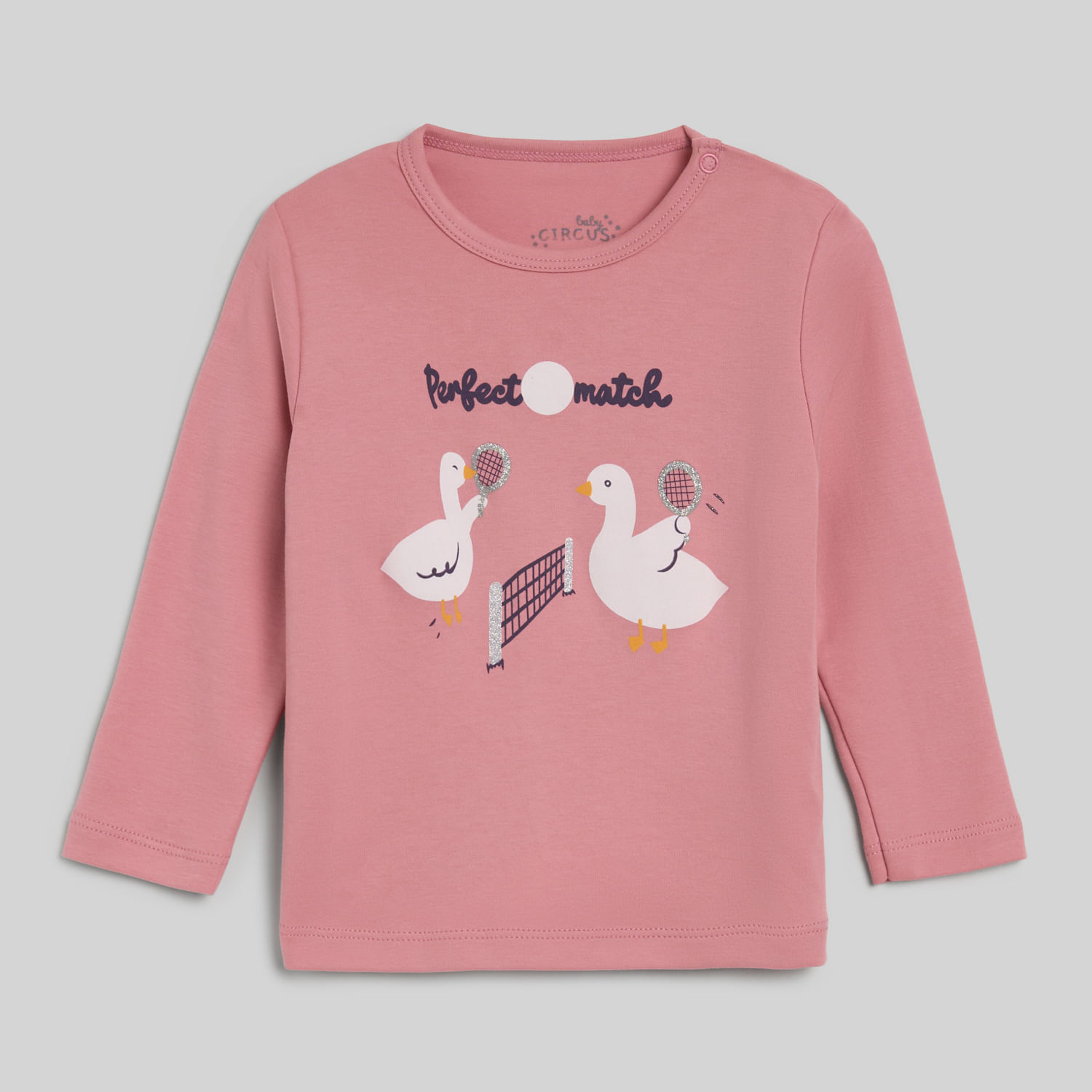 Polo Manga Larga Para Bebe Niña Gam Baby Circus