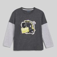 Polo Doble Manga Larga Para Niño Circus