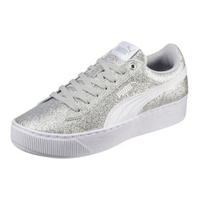 zapatillas puma plateadas mujer
