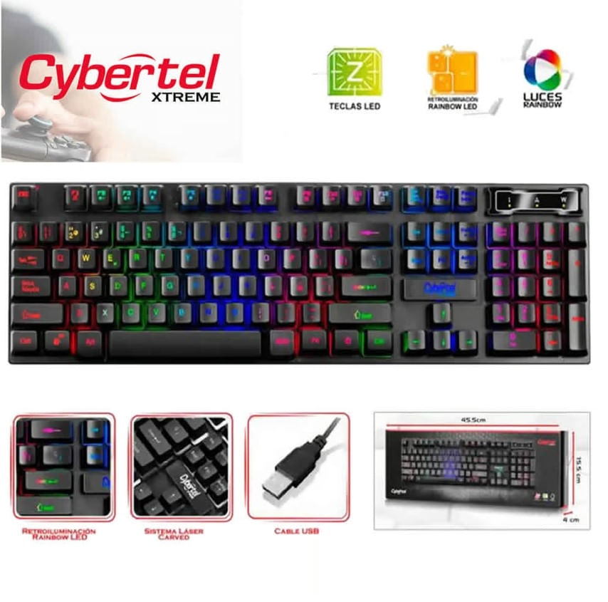 TECLADO CYBERTEL XTREME - CYB K505