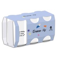 Vaso CRISTAR Lata 16Oz x6un