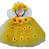 Disfraz falda tutu con diadema para niñas