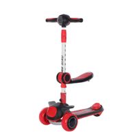 Scooter lexus asiento bluetooth oxie pro rojo negro