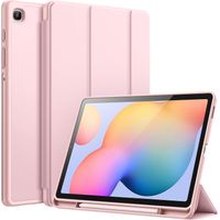 Case Funda Para Samsung Galaxy Tab S6 Lite 10.4 2022 / 2024 Con Portalápiz - ROSADO