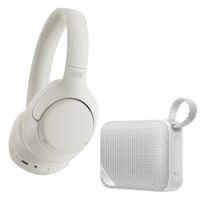 Combo QCY audífonos H3 Blanco + QCY speaker SP2 Blanco