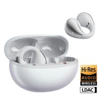 Audifonos Inalambricos QCY Crossky C30S Blanco Open Ear con Clip autonomía de 40h.