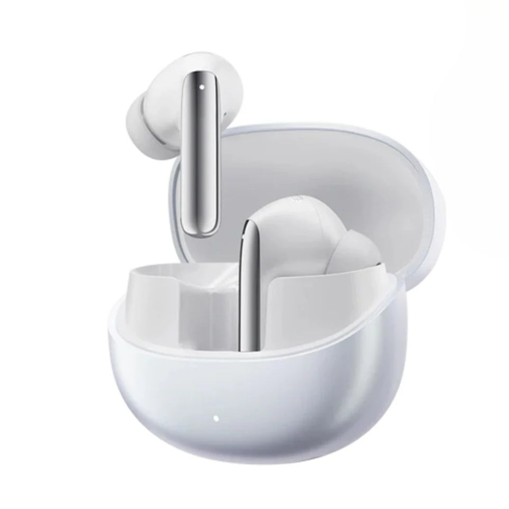 Audifonos Inalámbricos QCY Melobuds Pro HT08 Blanco Cancelación De Ruido 46db Batería 34h.
