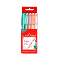 Lapiceros Faber Castell Trilux Style Colors estuche x5und