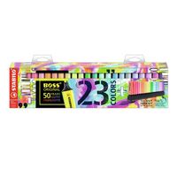 Resaltador Stabilo Boss Deskset x23 Colores 50 Aniversario