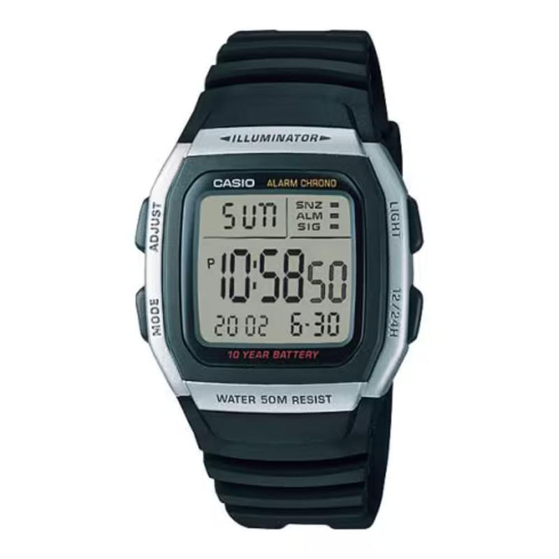 Reloj Casio Unisex W-96H-1A
