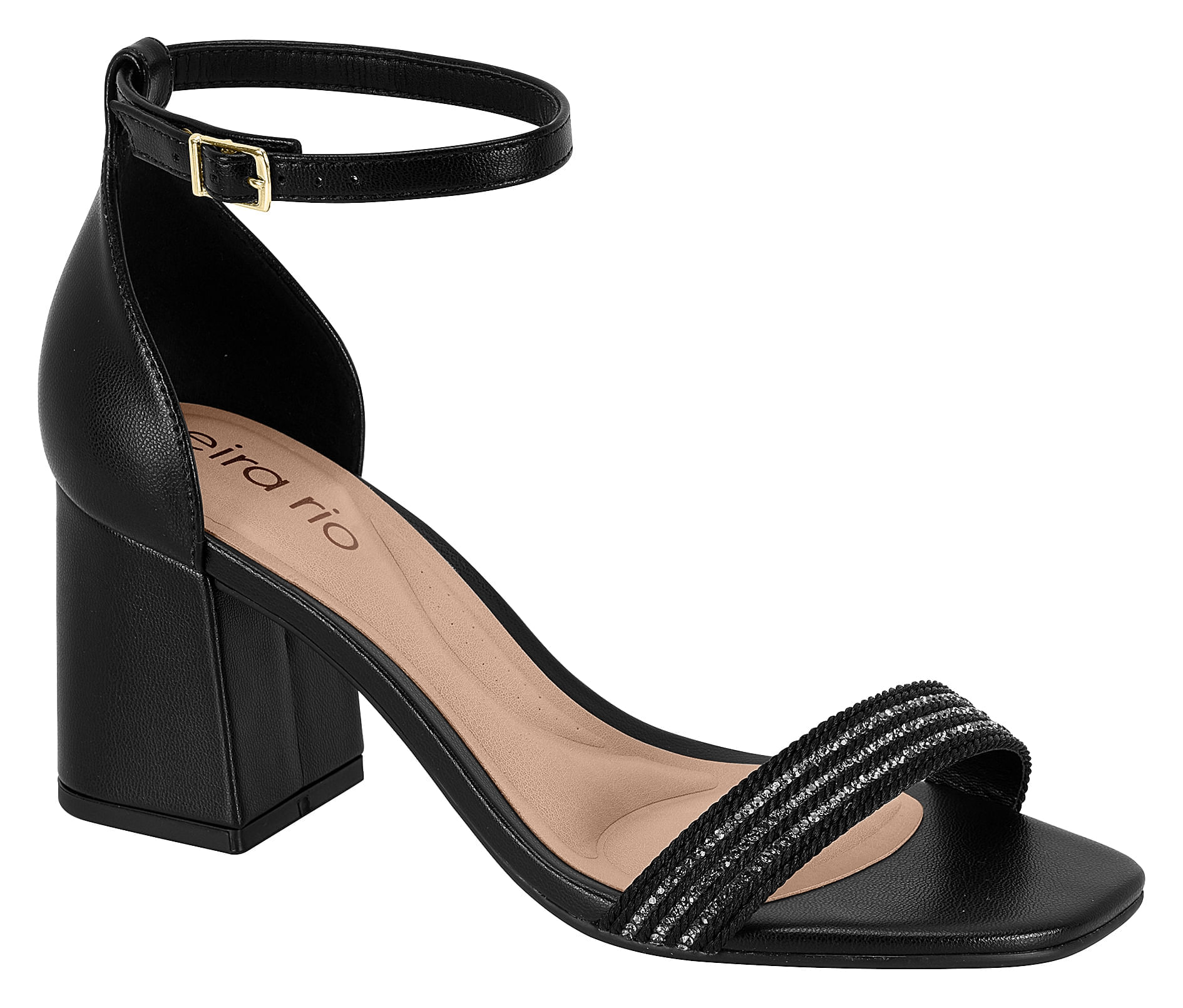 Sandalias Negro Mujer Beira Rio 8436.245