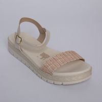 Sandalias Crema Mujer Moleca 5539.100