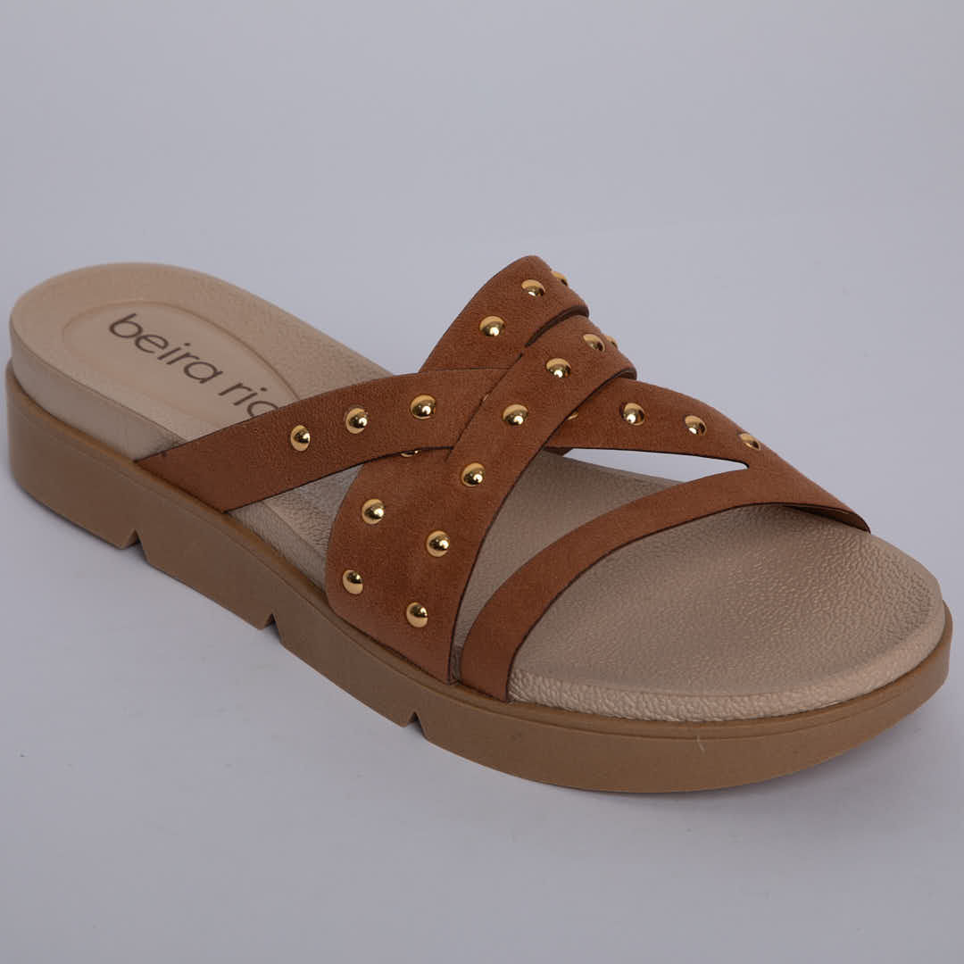 Sandalias Camel Mujer Beira Rio 8387.545