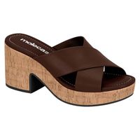 SANDALIAS MUJER MARRON MOLECA  5549.100.25483