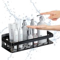 Repisa Organizadora de Aluminio Para Baño PinPin Negro
