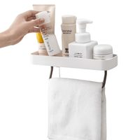 Repisa Adhesiva Multifuncional con Colgador J&S Home