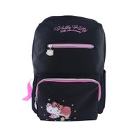Mochila Hello Kitty Negra Scool Play