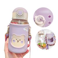 Tomatodo Baby Bear Con Sticker 3D de 650 ml Lila