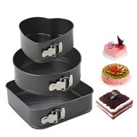 Set De Moldes Desmontables De 3 Formas Para Repostería