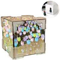 Lámpara LED Cubo de Tulipanes Mixto