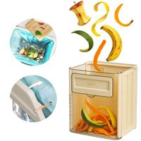Tacho Plegable Colgante para Cocina Brief Crema