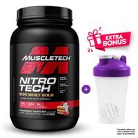 NITRO TECH 100% WHEY GOLD 2 LBS STRAWBERRY SHORTCAKE
