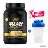 Proteína Muscletech Nitro tech Protein 907 gr Vainilla + Shaker