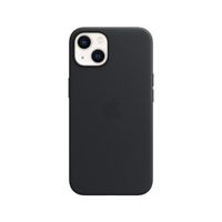 CASE COMPATIBLE CON IPHONE 15 DE CUERO CON MAGSAFE LEATHER CASE NEGRO