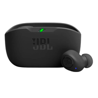 Audífonos Bluetooth JBL Wave Buds 2 | ANC | Sonido Pure Bass | Micrófono | Carga Rápida | Negro
