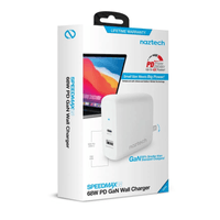 CARGADOR NAZTECH SPEEDMAX 68W PD GaN