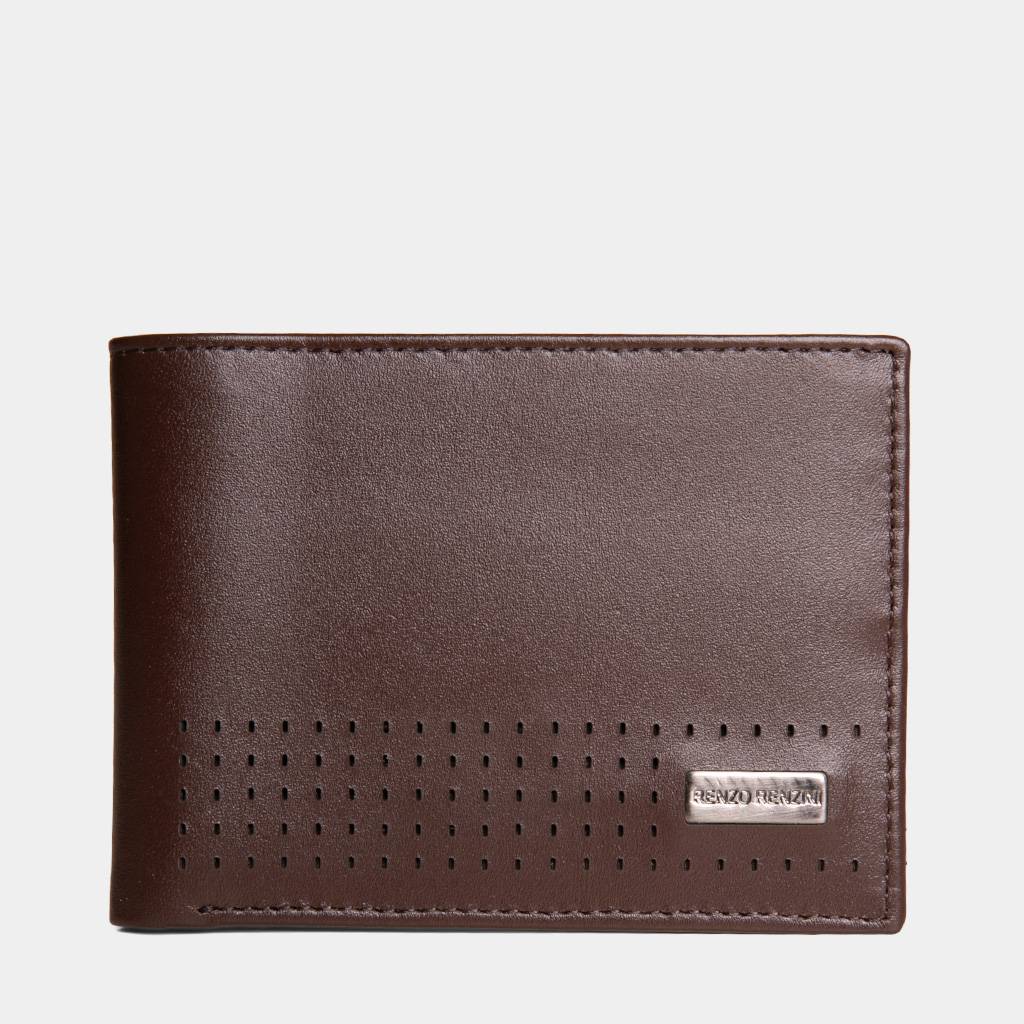 Billetera Renzo Renzini Hombres Rrz-Mv00003 Cuero