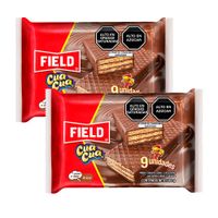 Pack Wafer FIELD Cua Cua Paquete 9un x 2un