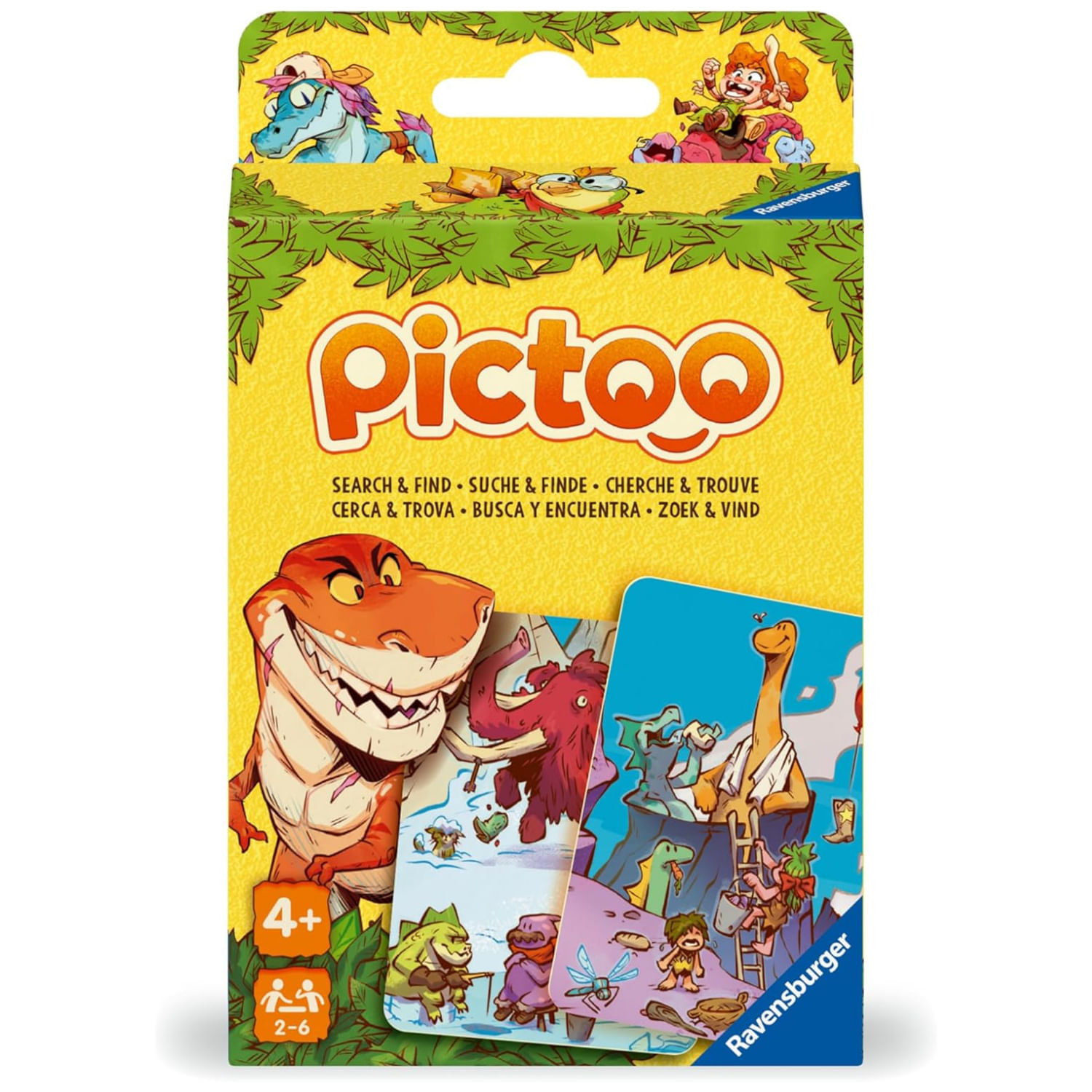 Juego De Cartas Pictoo Dinosaurios