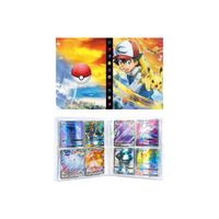 Folder 4 Bolsillos Capacidad 240 Cartas Ash Pikachu