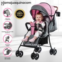 Coche Cuna de Lujo «MADDOX» Rosa