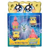 Pack Figuras SPONGE BOB Bíster 5un