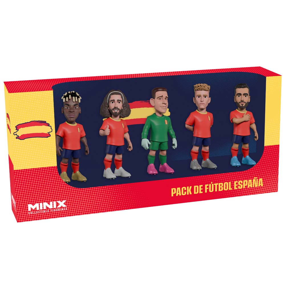 Pack 5 Figuras 7cm España MINIX