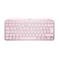 Teclado Mx Keys Mini Inalambrico Multidispositivo Bluetooth Mac / Win - Rosa