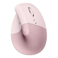 Mouse Logitech Lift Vertical Wireless para Oficina - Color Rosado
