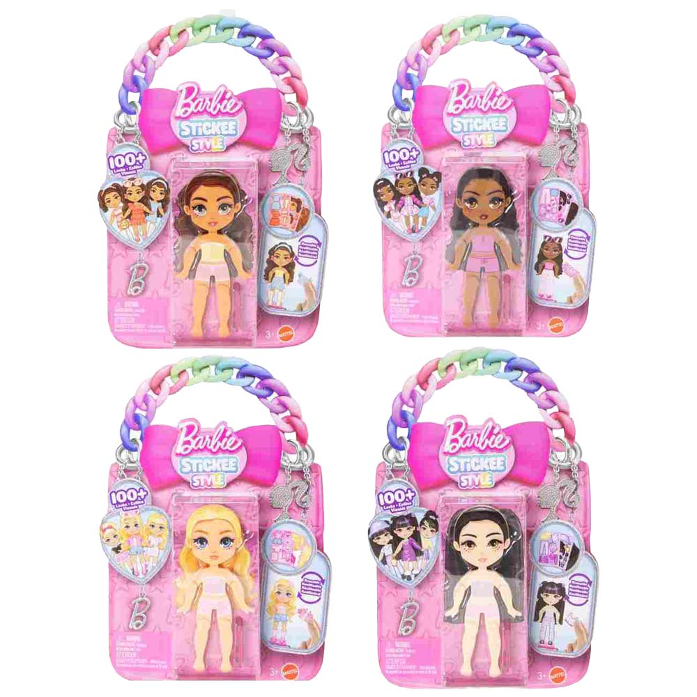 Figuras Coleccionables BARBIE Steeckeez (Modelos Aleatorios)