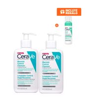 Duo CeraVe Gel Limpiador Anti-imperfecciones Blemish Control 236m