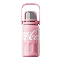 Termo Deportivo Germ x Coca-Cola | 800ml /27 Oz con asa Rosado