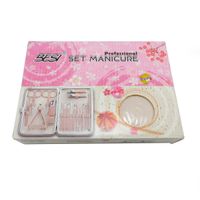 Set 18 Piezas En Acero Inoxidable Manicura Pedicura