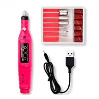 Pulidor De Uñas Eléctrico Manicura Pedicura + Kit De Pulido