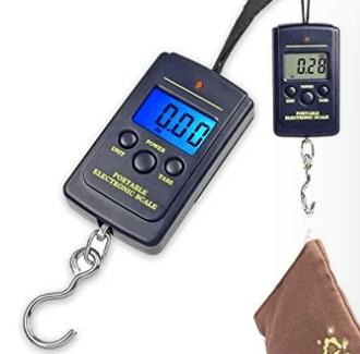 Balanza De Mano Digital Lcd 40kg Bascula Profesional Maletas