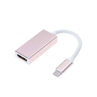 Adaptador Convertidor Usb C Tipo C A Displayport Tipo C A Dp - plata